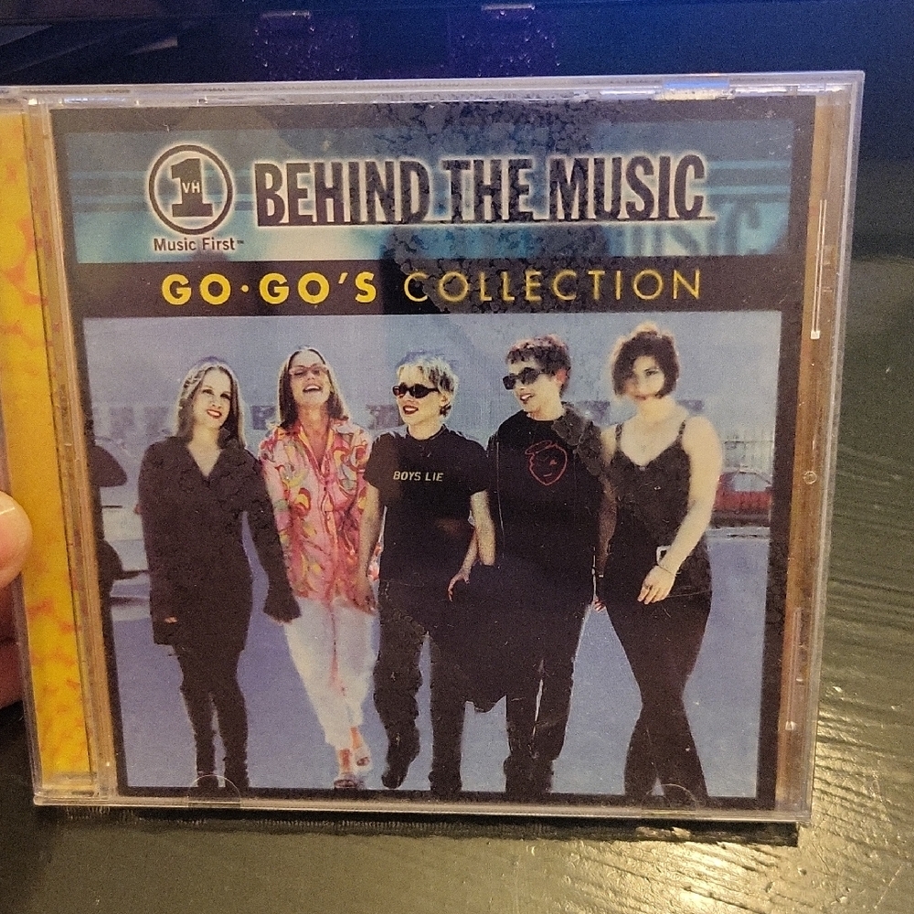 Go-Go's Collection CD - Black and Blue Design